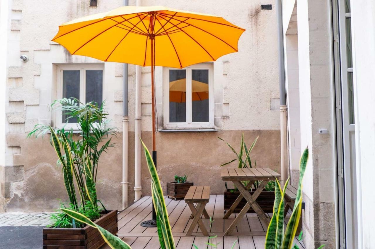 Hypercentre Appart 2 A 4 Pers, Calme & Cosy Avec Terrasse Privee Nantes Exterior foto